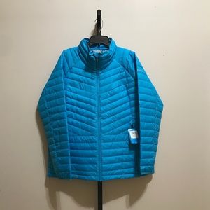 NWT Columbia Powder Lite Jacket Blue Chill Omni-Heat $190
